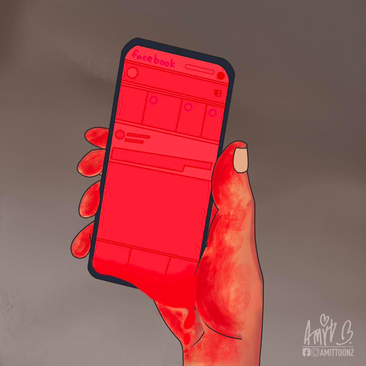 রক্ত লাল!
